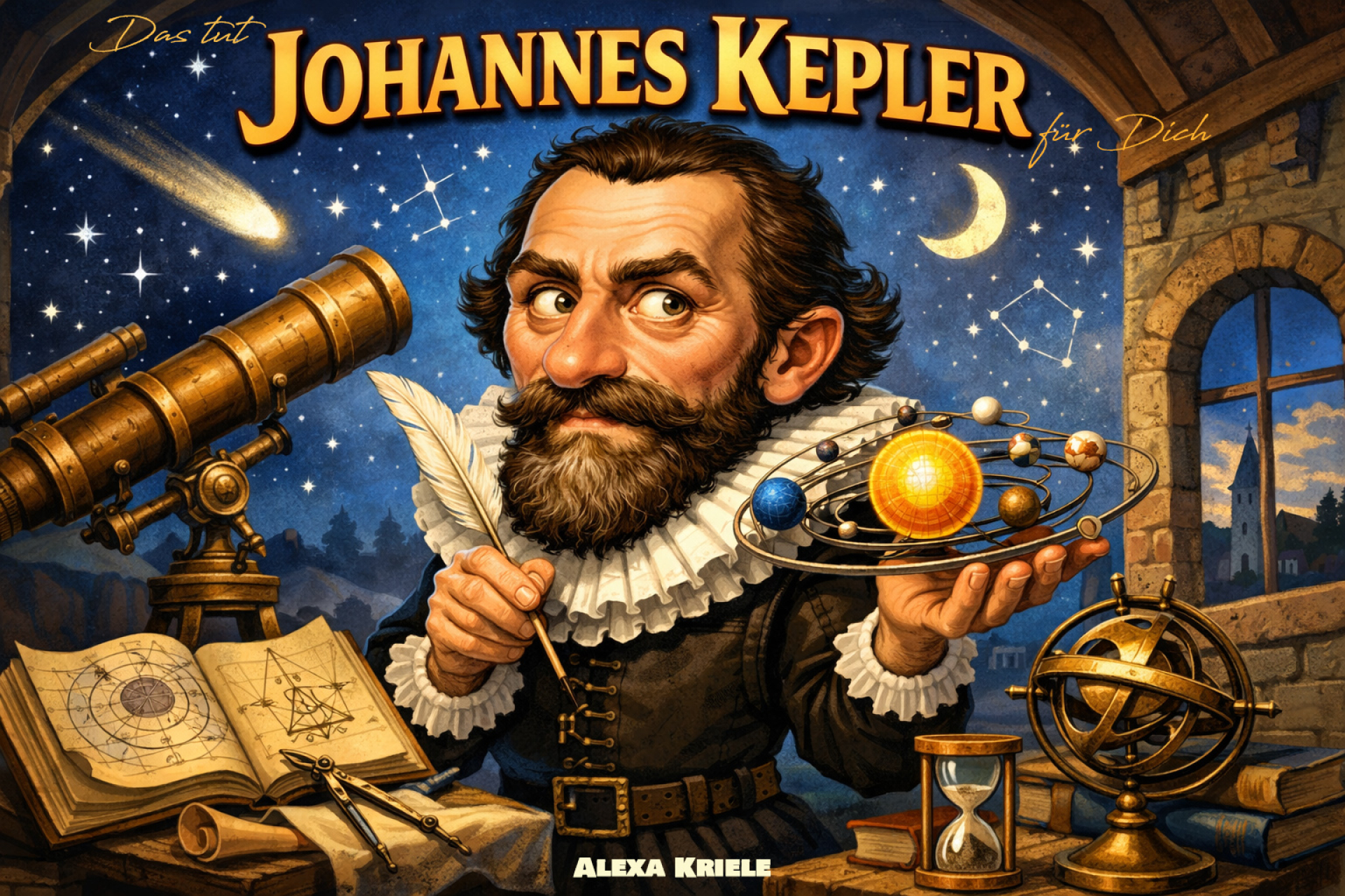 Das tut Johannes Kepler für Dich